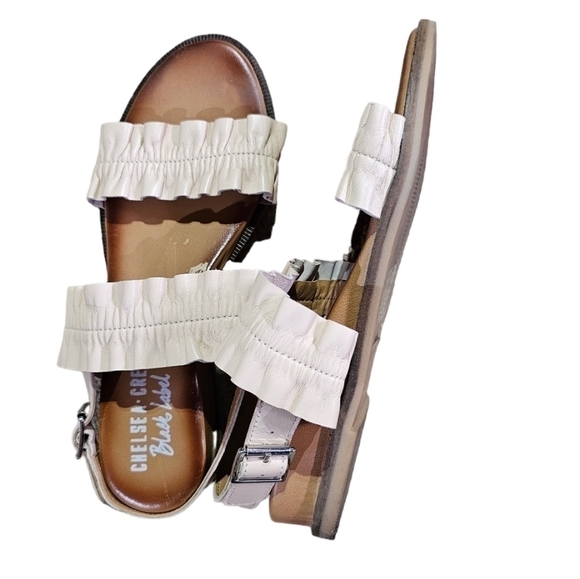 Chelsea crew Roche low wedge sandals - Picture 5 of 6